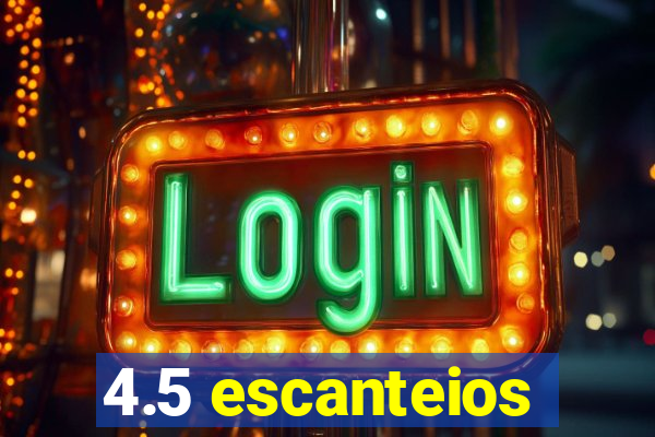 4.5 escanteios
